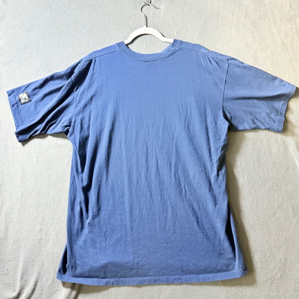 Vintage Starter Emmitt Smith Emmitt Zone Blue Graphic T-Shirt Mens XL USA Made - Picture 4 of 6